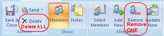 Remove A Contact From An Outlook 2007 Distribution List MCB Systems