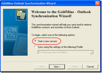 GoldMine Sync 2