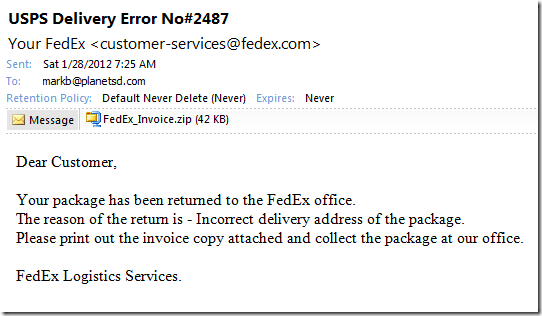 Fedex Virus 1