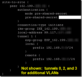 USG to ER-X VPN 3