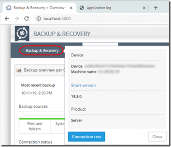 SolarWinds Backup 1