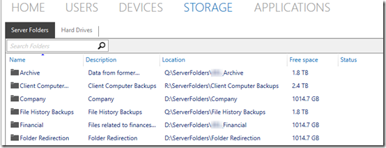 Server folders missing 2